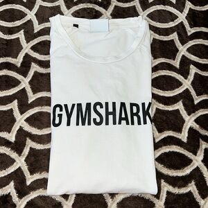 Gymshark White T-Shirt Size Medium